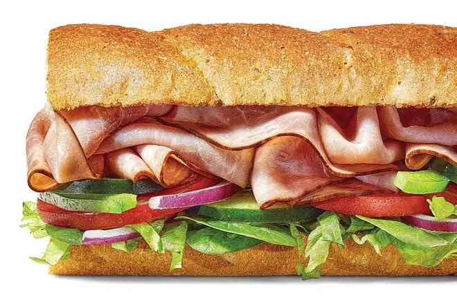 Subway Menu With Prices 2025- Updated Price List 40 Black Forest Ham - Classic Sandwich
