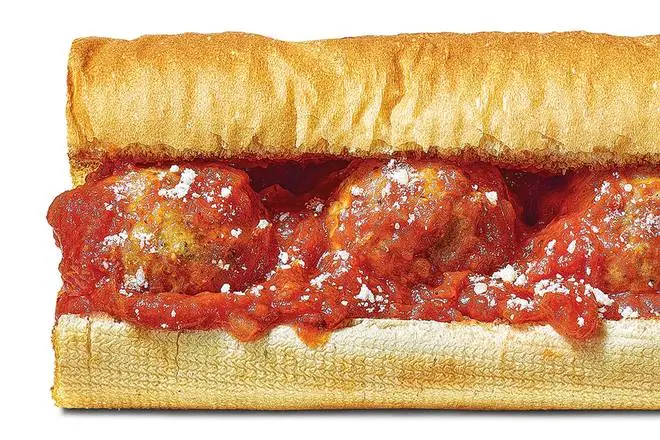 Subway Menu With Prices 2025- Updated Price List 45 Meatball Marinara - Classic Sandwich