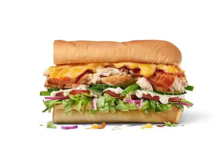 Subway Sub Menu With Prices: Latest and Updated 29 #5 Chicken Rancher - Chicken - Subway Series
