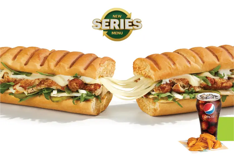 Subway Menu KSA with Prices: Latest and Updated 53 Chicken & Mushroom Supreme Combo - SubMelts Combo