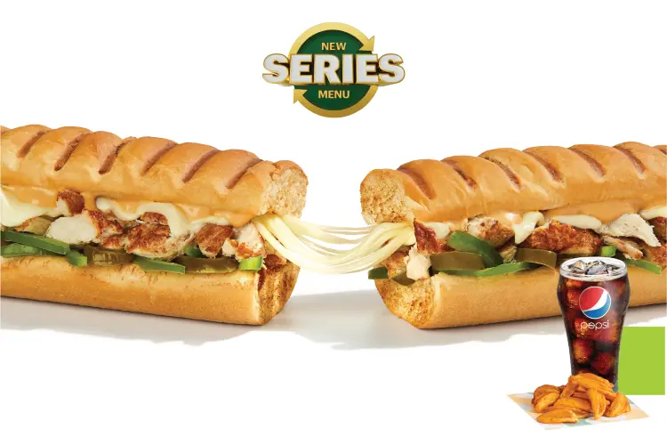 Subway Menu KSA with Prices: Latest and Updated 54 Dynamite Chicken Combo - SubMelts Combo