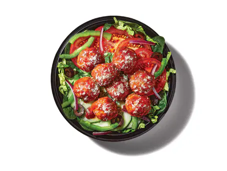 Subway Bowls Menu with Prices: Latest and Updated 7 Meatball Marinara - No Bready Bowls® - Bowls
