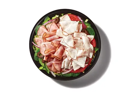 Subway Bowls Menu with Prices: Latest and Updated 9 Oven Roasted Turkey & Ham - No Bready Bowls® - Bowls