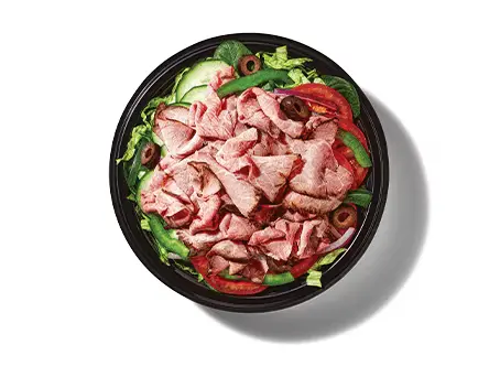 Subway Bowls Menu with Prices: Latest and Updated 10 Roast Beef - No Bready Bowls® - Bowls