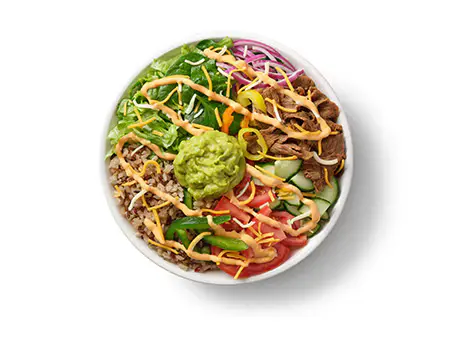 Subway Bowls Menu with Prices: Latest and Updated 16 Southwest Steak & Avocado - Signature Rice Bowls - Bowls