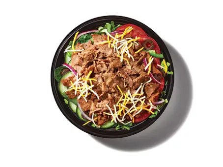 Subway Bowls Menu with Prices: Latest and Updated 12 Steak & Cheese - No Bready Bowls® - Bowls