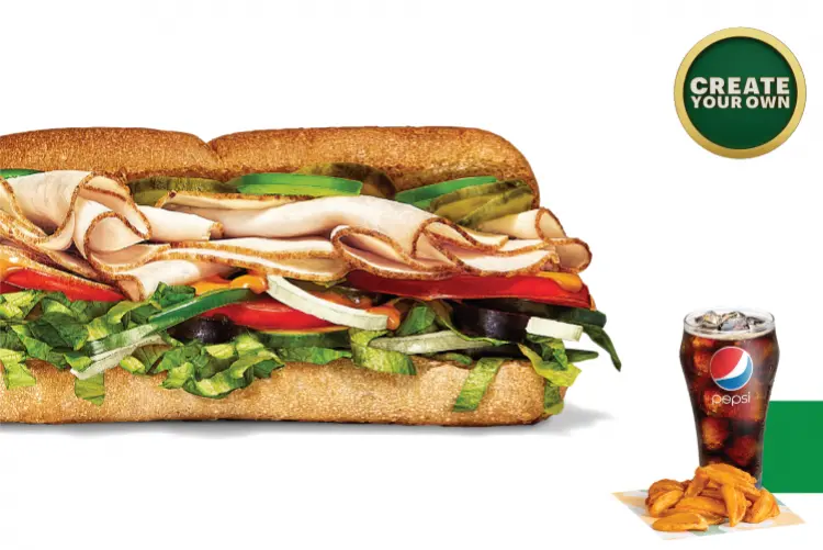 Subway Menu KSA with Prices: Latest and Updated 39 Turkey Breast - Combo Subs