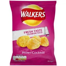 Subway Menu Ireland with Prices: Latest and Updated 135 Walkers Prawn Cocktail - Snacks
