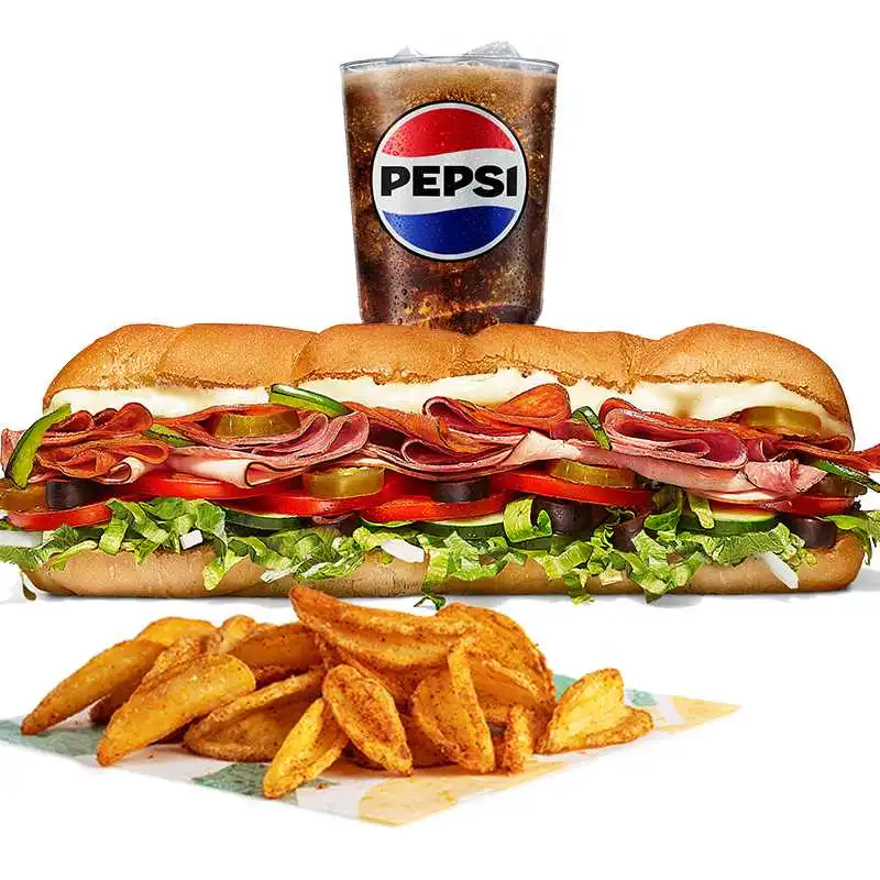 Subway Menu UAE with Prices: Latest and Updated 6 Italian B.M.T Footlong Meal - Popular with People