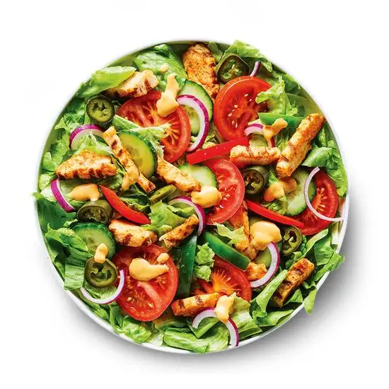 Subway Menu Germany with Prices: Latest and Updated 13 Chicken Fajita Salate - Featured Items