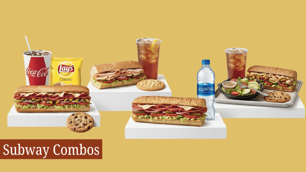 Subway Combos Menu
